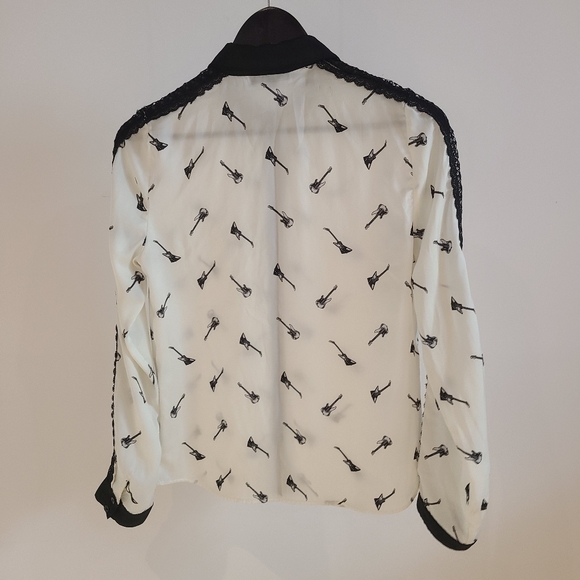 2/$20 Morgan Guitar Shirt - Picture 5 of 5